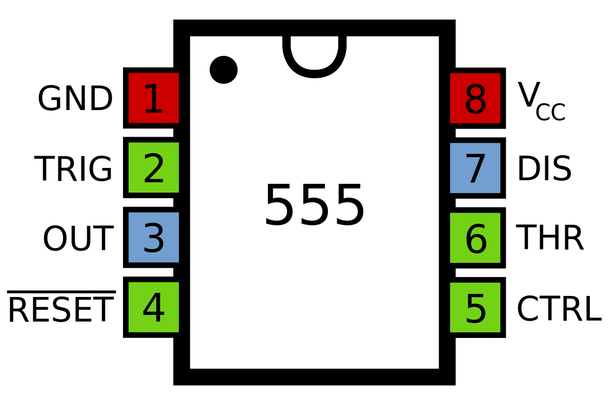 Circuito Integrado 555 Datasheet - BRAINCP